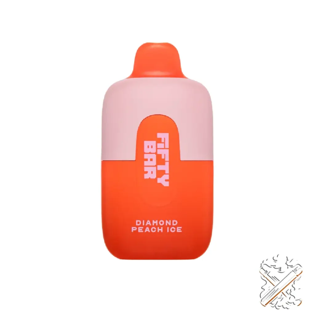 Buy Diamond Peach Ice Fifty Bar 6500 Puffs | US