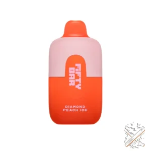 Buy Diamond Peach Ice Fifty Bar 6500 Puffs | US