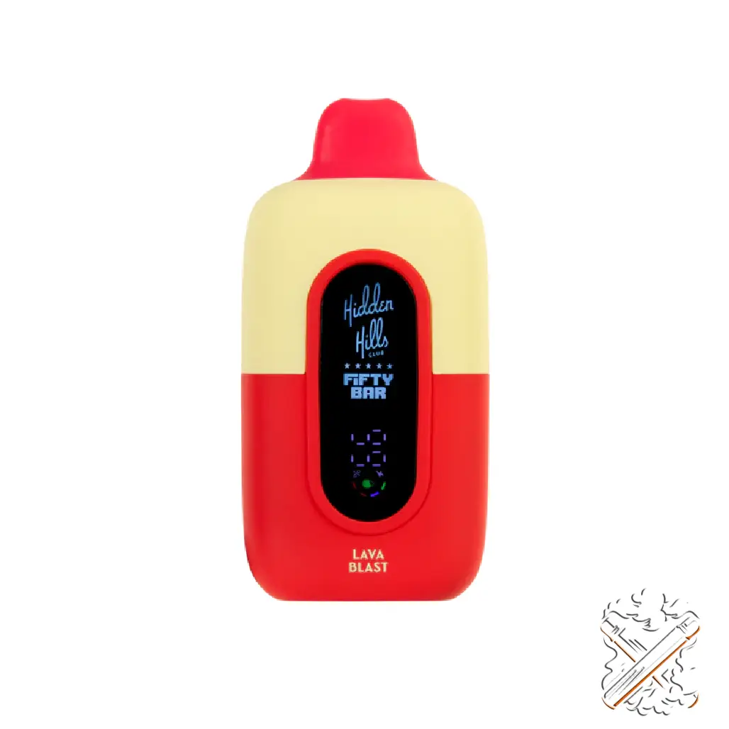 Lava Blast - Hidden Hills x Fifty Bar 20k Puffs - Disposable Vape