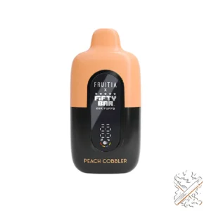 Peach Cobbler - Fruitia X Fifty Bar 20K Puffs - Disposable Vape