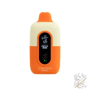 Sour Peach Ringz - Hidden Hills x Fifty Bar 20k Puffs - Disposable Vape
