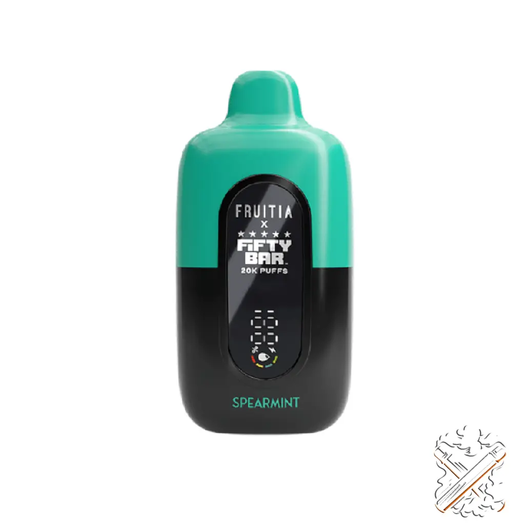 Spearmint - Fruitia X Fifty Bar 20K Puffs - Disposable Vape