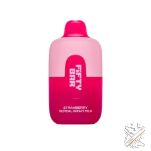 Buy Strawberry Cereal Donut Milk Fifty Bar 6500 Puffs | US