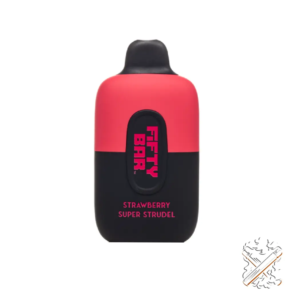 Buy Strawberry Super Strudel Fifty Bar 6500 Puffs | US